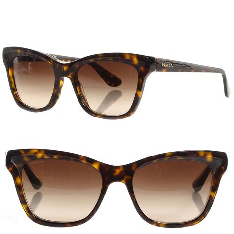 prada sunglasses tortoiseshell cat eye|Prada symbole sunglasses tortoise.